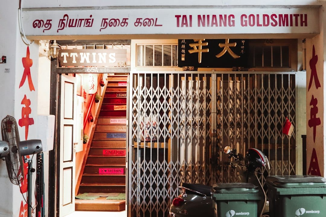 Heritage shophouses along Katong Joo Chiat in District 15